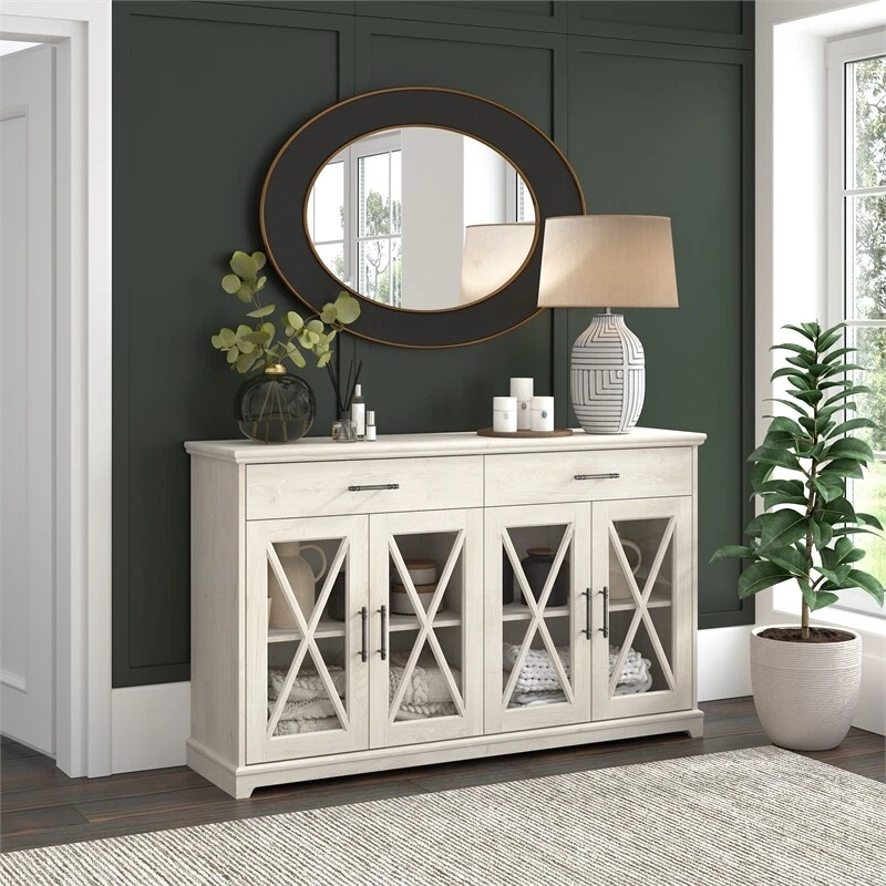 White oak buffet cabinet deals