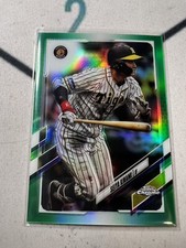 2022 Topps Chrome NPB Nippon Seiya Kinami Green Refractor #/99