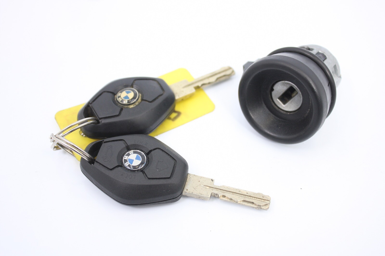 BMW E39 530i M54 MS43 OEM DME ECU + EWS Module + Keys & Ignition Tumbler