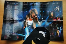 TINA TURNER 7" Paradise Is Here UK POSTERBAG VINYL 1987 Mint / UNPLAYED