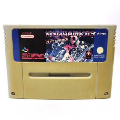 Ninja Warriors The New Generation SNES - Super Nintendo Spiel - EUR - nur Modul