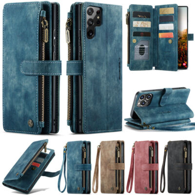 Handy Tasche Für iPhone 16E 16 15 14 13 Pro Max Wallet Kartenfach Schutz Hülle