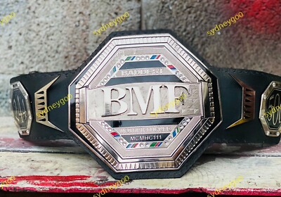 NEW DESIGN BMF Replica Title Belt Championship Adult Brass 2MM