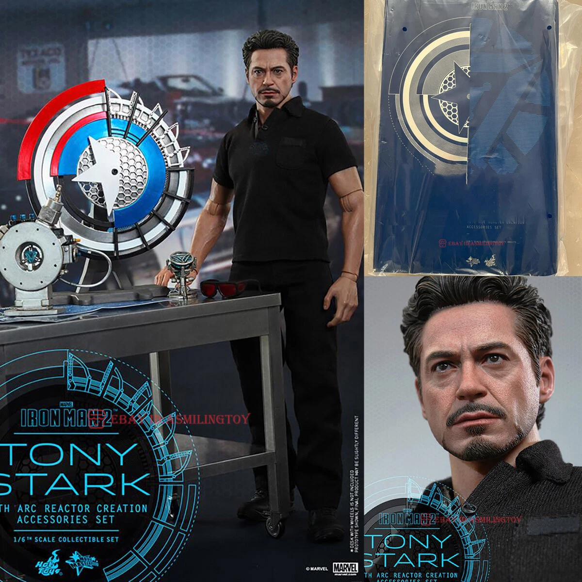 Iron man arc sale reactor hot toys