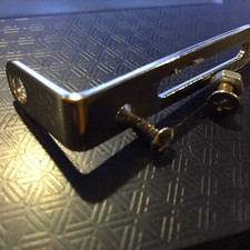 Chrome "L" Scratchplate Bracket for Gibson Epiphone Les Paul Guitar Pickguards