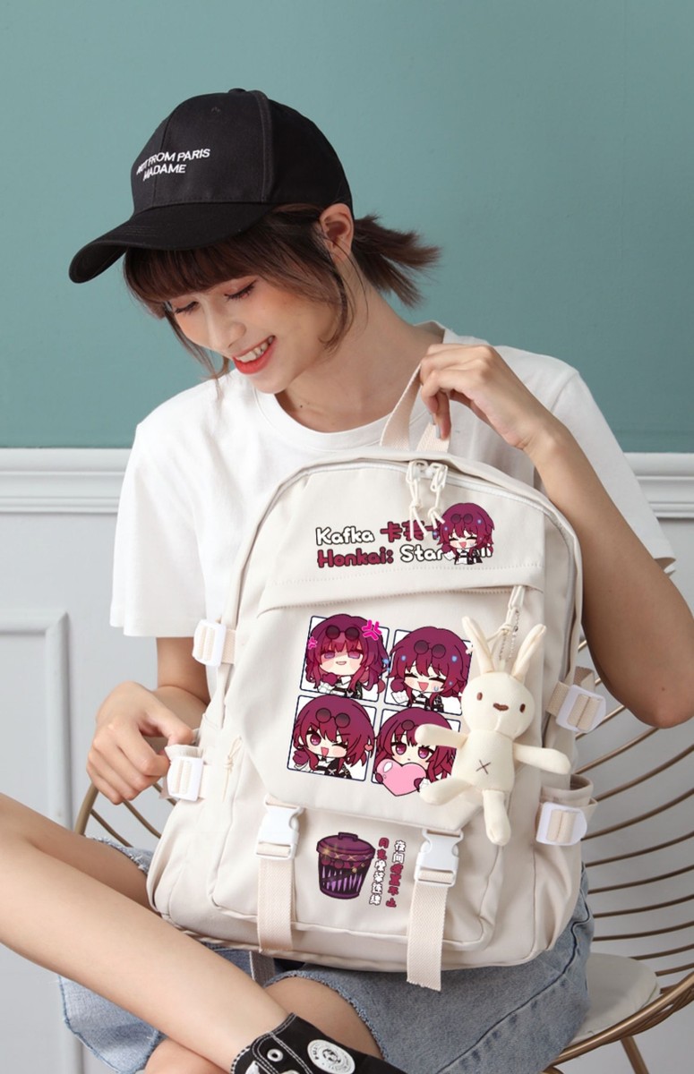 Shoulders Bag Honkai: Star Rail Kafka Student Harajuku Backpack