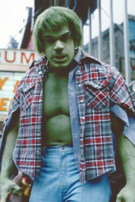 LOU FERRIGNO THE INCREDIBLE HULK 24x36 inch Poster RARE | eBay