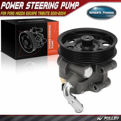 Power Steering Pump w/ Pulley for Ford Mazda Escape Tribute 2001