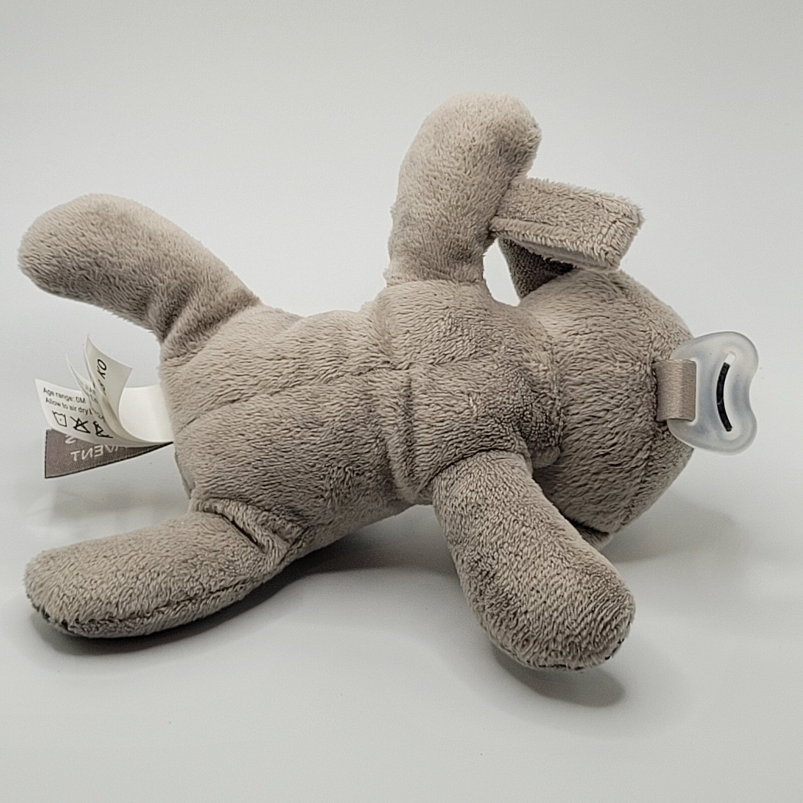 Philips Avent Pacifier Holder Koala Bear Plush Binky Nook Gray Stuffed