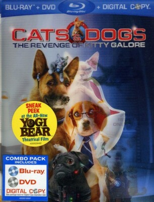 Cats & Dogs: The Revenge of Kitty Galore (Blu-ray) NEW