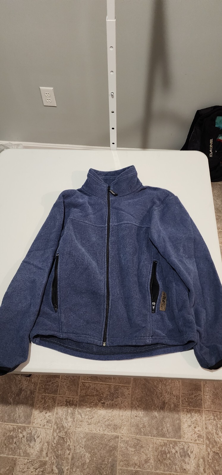 BLACK DIAMOND Men's Soft Shell Full Zip Black Jacket Size Small Fleece Lined