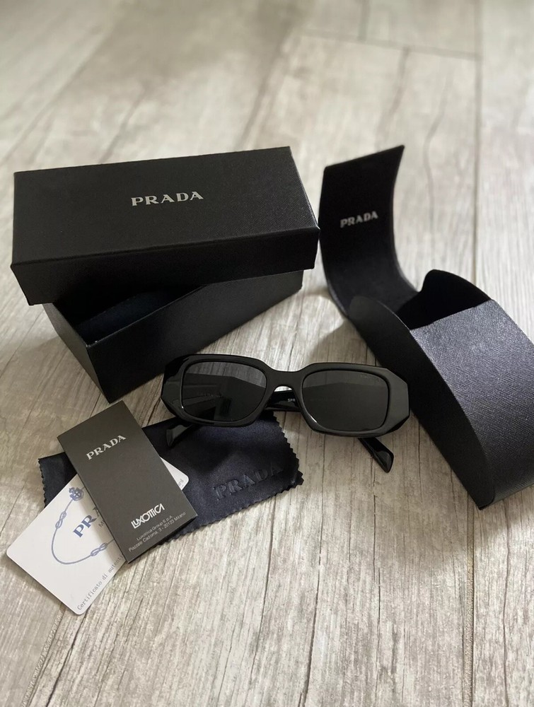 *BEST OFFER* PRADA Symbole Sunglasses SPR17W-F 1AB-5S0