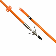 3pcs 32" Bowfishing Arrow with Fish Hunting Braodhead Safe Bow Hunting Shooting