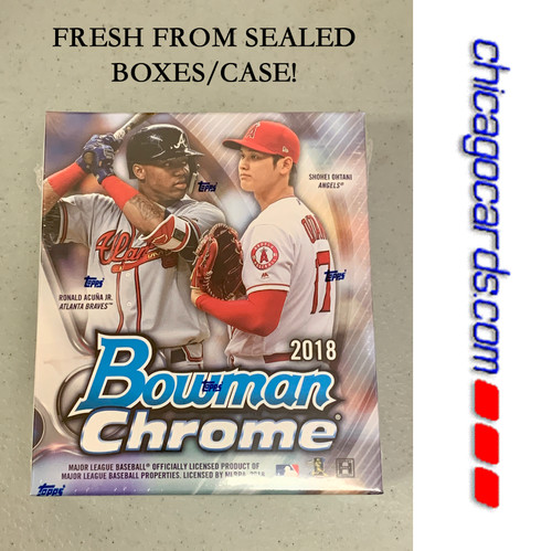 2018 Bowman Chrome Hobby MINI Box 1 AUTO (Ohtani Robert Alvarez Acuna Rookie)?