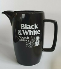 Wade Black & White Whisky Jug - Terriers 