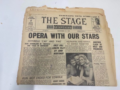 The Stage and Television Today Magazines 1959 Multiple dates available - Picture 39 of 47