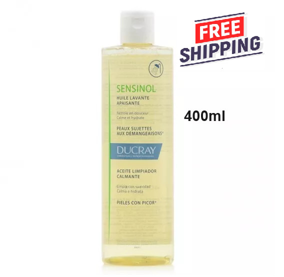 Ducray Sensinol Успокаивающее очищающее масло 400 мл Exp 052026 6990₽