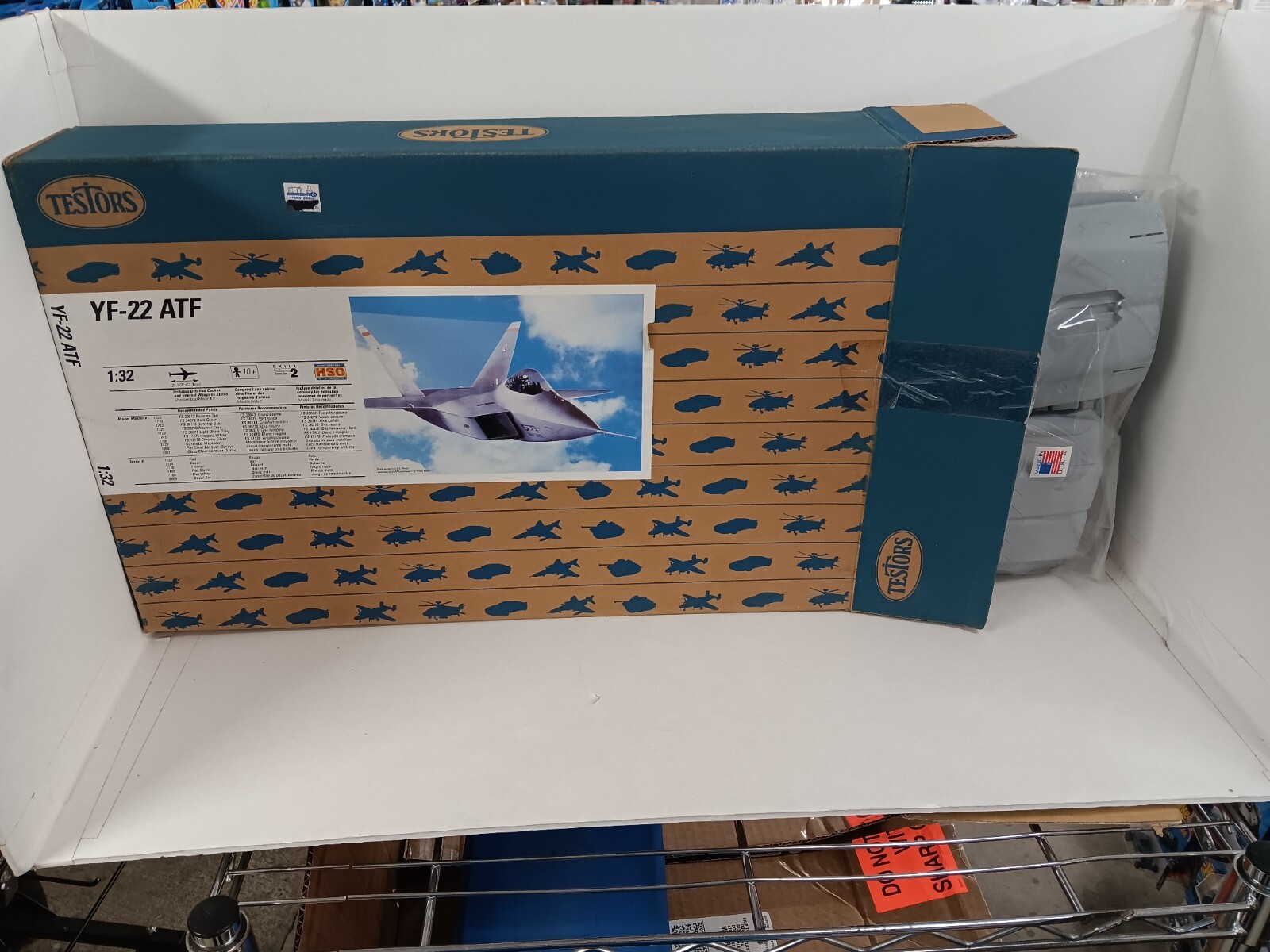 Testors YF22 ATF Model Kit 1/32 eBay
