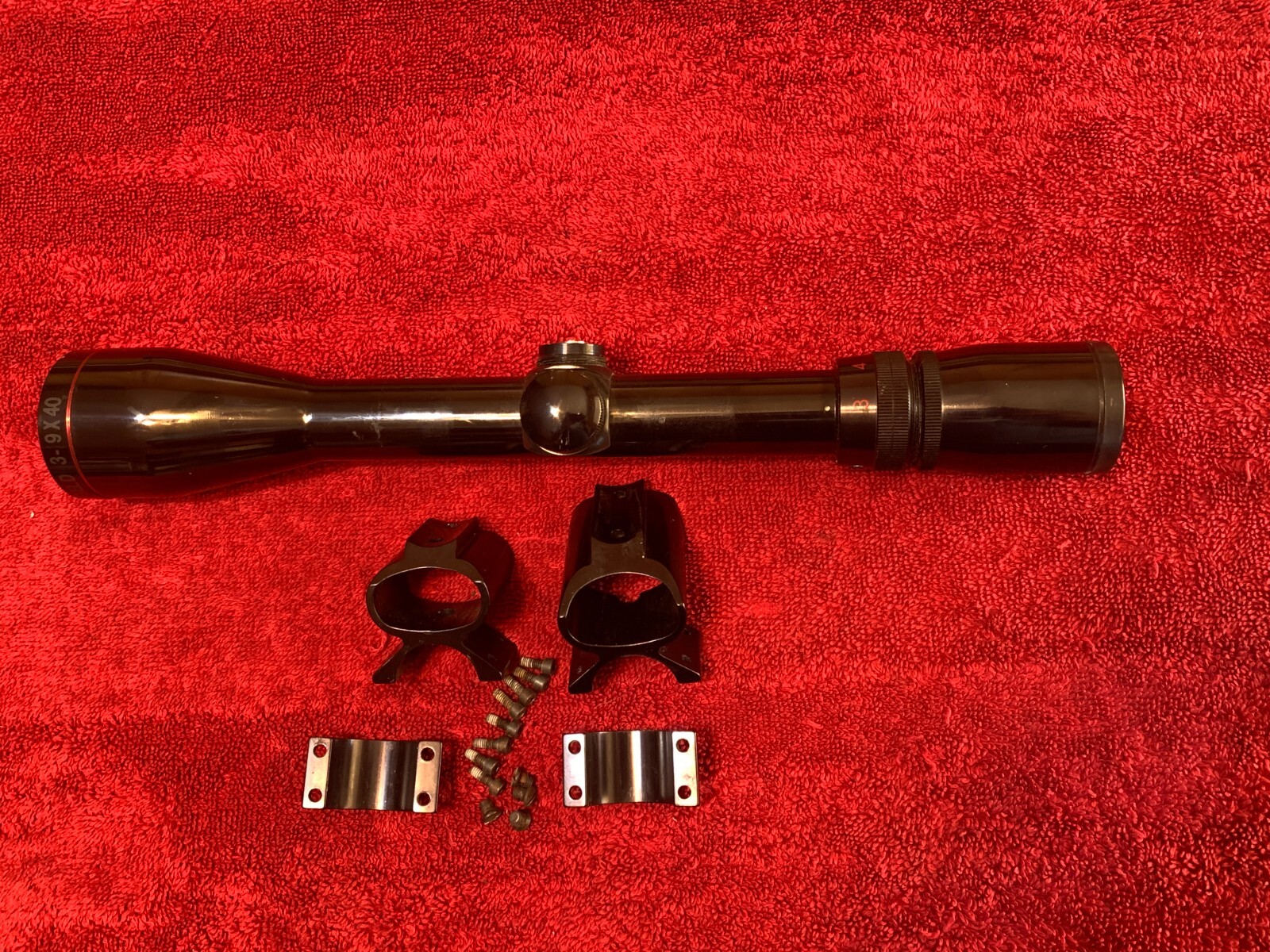 Simmons Deerfield 39x40 Scope Rings Screws & Mounts 1"Remington 7400 26598 eBay