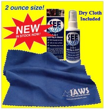 JAWS SeeSafe 2 in1 Dry anti-fog  cleaner KIT defog glasses goggles windshields