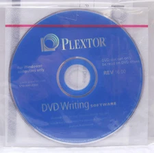 Plextor DVD Writing Software REV 16.00 Windows PX-755UF with CDRW Drive Tool CD