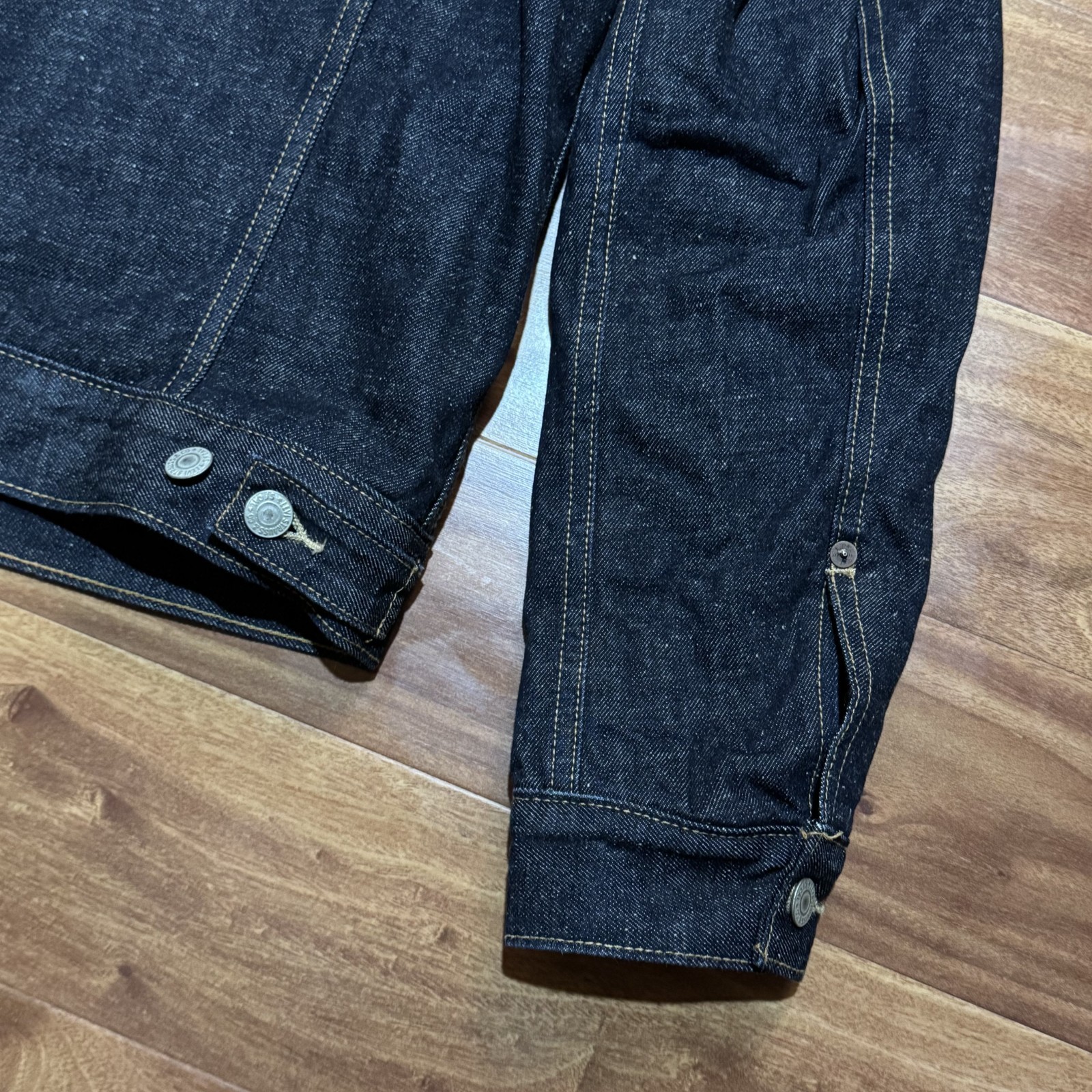 SAMPLE Levi's Blanket Lined Denim Jacket Type 3 N… - image 8
