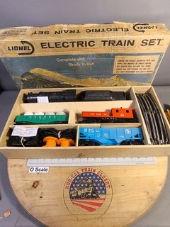 Lionel O Gauge Scout Train Set in Box Lot #BL44