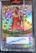 2025 Holidays DOMINIQUE WILKENS AUTO SP #15/15 Autograph Refractor Card 
