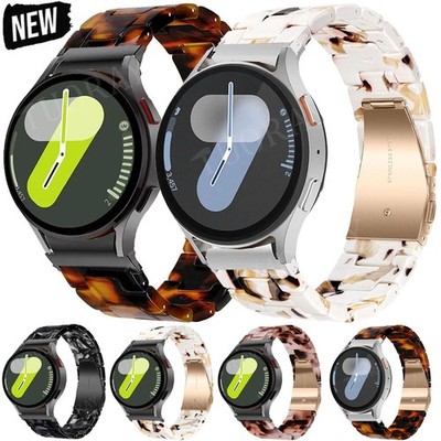 Quickfit Resin Armband Für Samsung Galaxy Watch FE/7/6/5/4 44 40mm Classic 5 Pro
