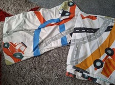 Boys Single Duvet Cover and Pillowcase Set from Next (Trucks and Tractors)