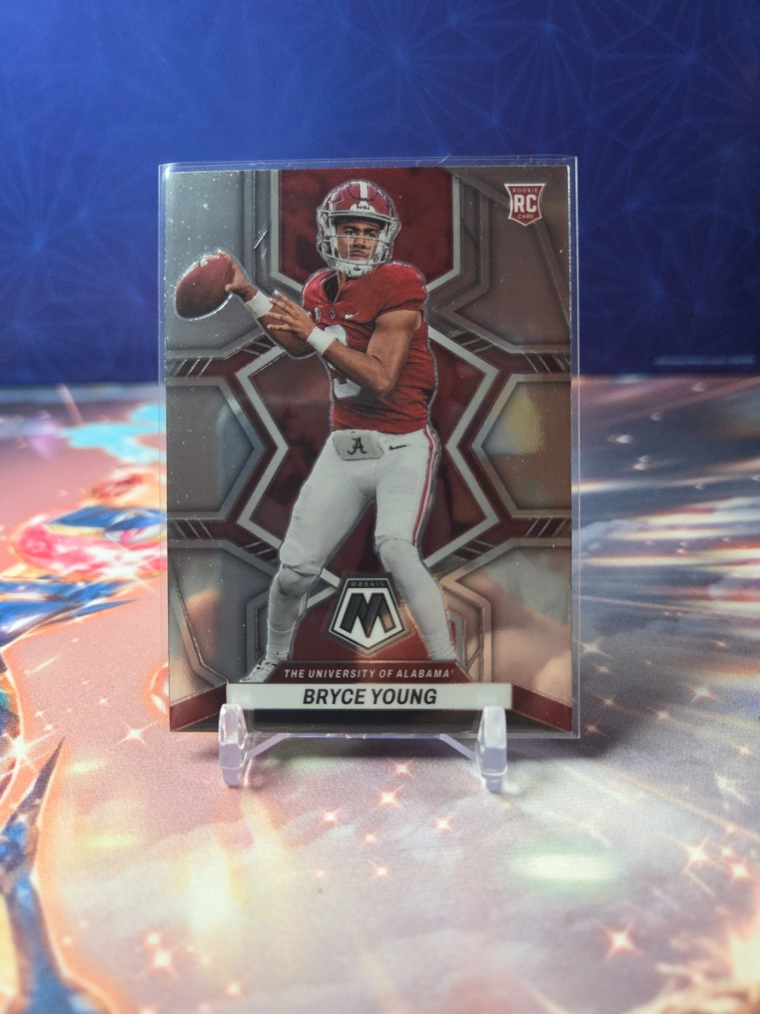 2023 Panini Mosaic Draft Picks #1 Bryce Young (RC) Alabama