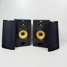B&W Bowers & Wilkins DM601 100W Speakers Black Ash Hifi Pair X 2 Amazing Sound +