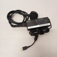 Genuine Lenovo 90W Laptop Power Adapter A19-090P3A + 3 Pin Power Cable – Good