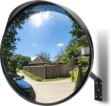 Moveland 16" Convex Security Mirror Acrylic Adjustable Wide View #R041