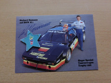 Richard Hamann- Sieger STT 1991 im BMW M 1, verstorben 2011,Rarität,M-24