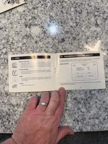 Thundercade ORIGINAL NES Nintendo Instruction Manual Booklet Only