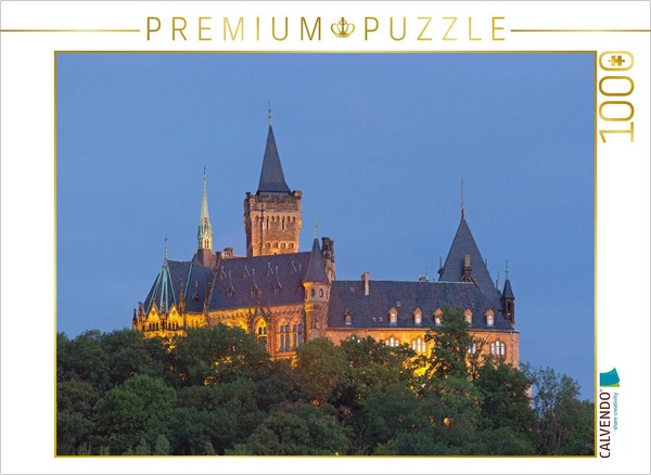 Calvendo Puzzle Castle, Wernigerode | 1000 Pieces, Finished Size 25.2 × 18.9 In-image