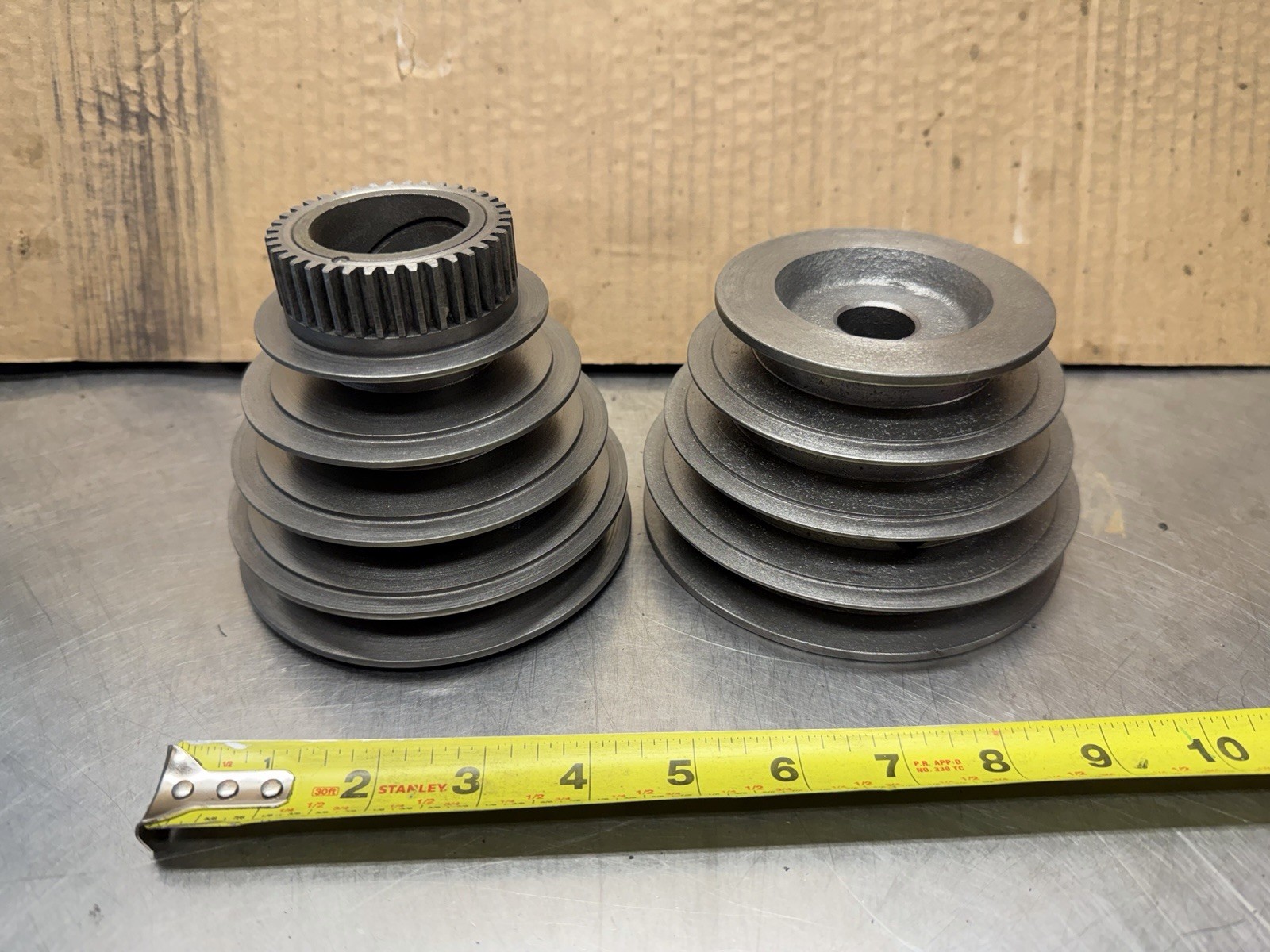 V Belt Headstock Pulleys For 9" and Light 10" (10K) South Bend Lathe