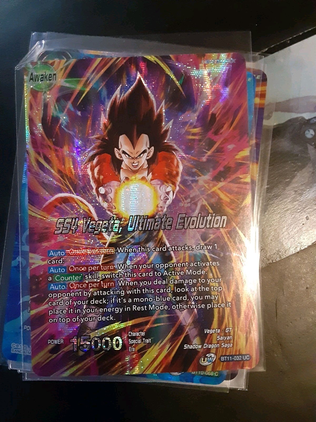 Dragon Ball Super Card Game Prince of Destruction Vegeta, Prideful Warrior...