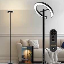 Floor Lamps for Living Room, 24W Floor Lamp with Remote, 70.8" Tall Standing ...