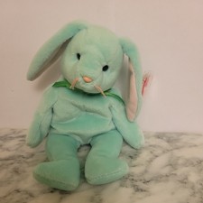 TY Beanie Baby Hippity Beanie Baby Collection Easter Bunny 1996 w tag protector