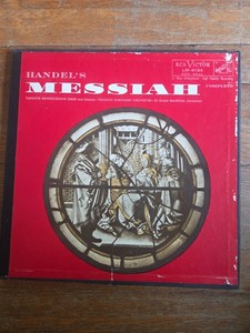 Handel メサイア ビーチャム指揮 Victor 4枚組 レコード LP Handel Messiah Vinyl | eBay