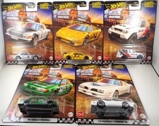 HOT WHEELS PREMIUM BOULEVARD 2025 MIX D SET OF FIVE CARS 131 TO 135
