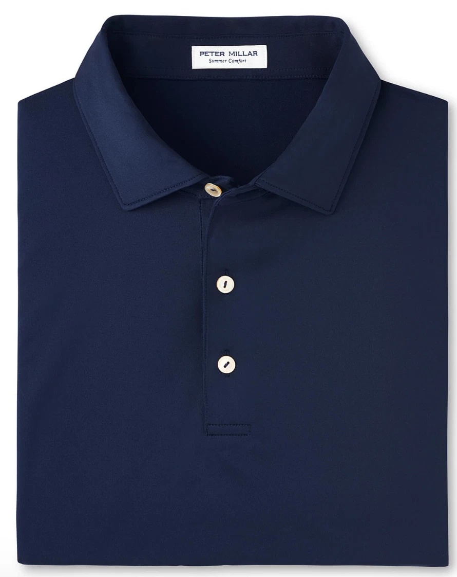 NEW! PETER MILLAR SHIRT SUMMER COMFORT POLO - Navy Blue
Opens in a new window or tab