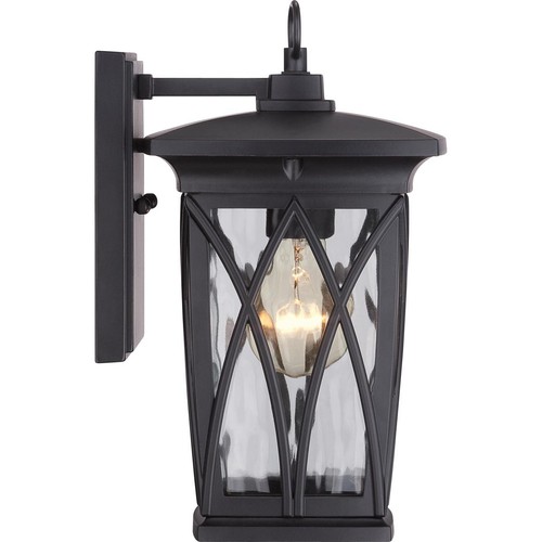 Quoizel GVR8406K OPEN BOX Grover Outdoor Wall Light Mystic Black - Picture 4 of 6
