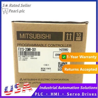 New Mitsubishi FX1S-20MR-001 Programmable Controller FX1S20MR001 Fast Ship