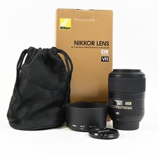 Nikon Nikkor AF-S 85mm f3.5 G ED DX VR Micro Lens AFS #966