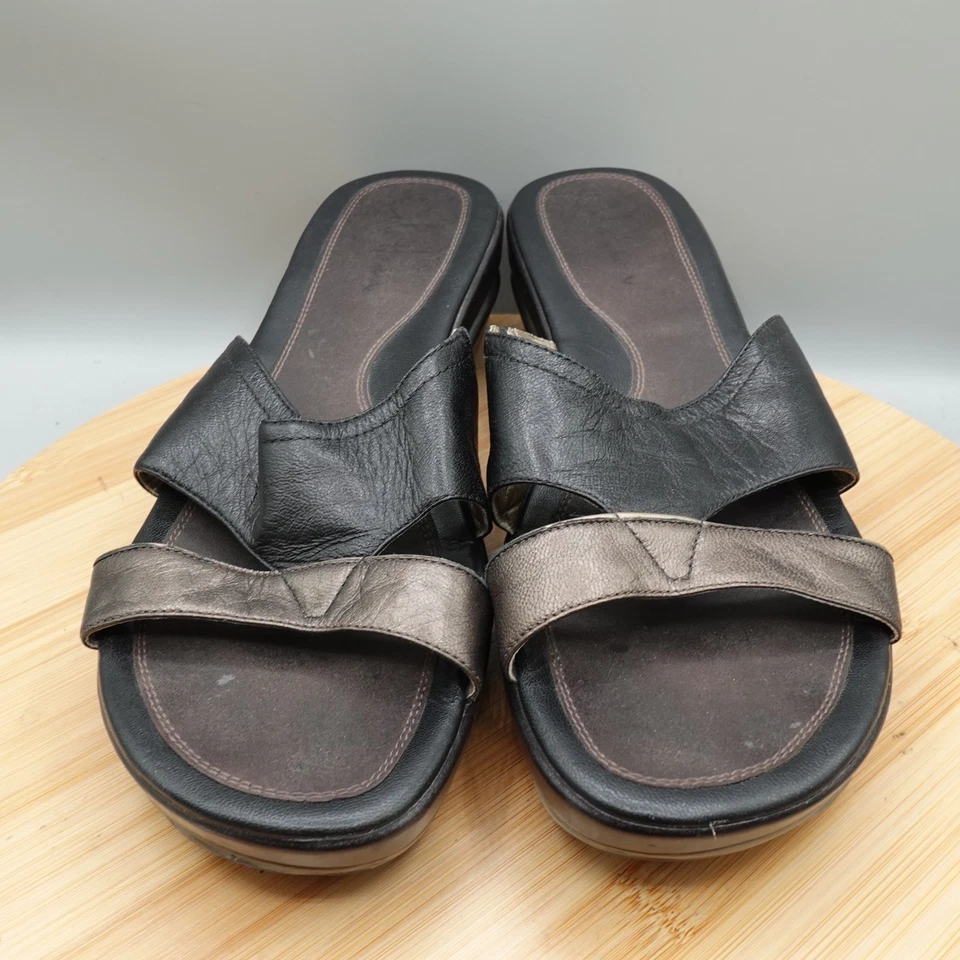 COLE HAAN AIR 凉鞋女式 9.5B 皮带棕色皮革 D28142 MinFlaw — 第 2/4 张图片