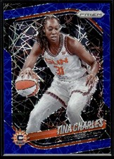 2025-26 Panini Prizm WNBA Blue Velocity Tina Charles #3