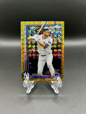 2025 Topps Chrome Update - Austin Slater - Gold Geometric Refractor /50 -Yankees